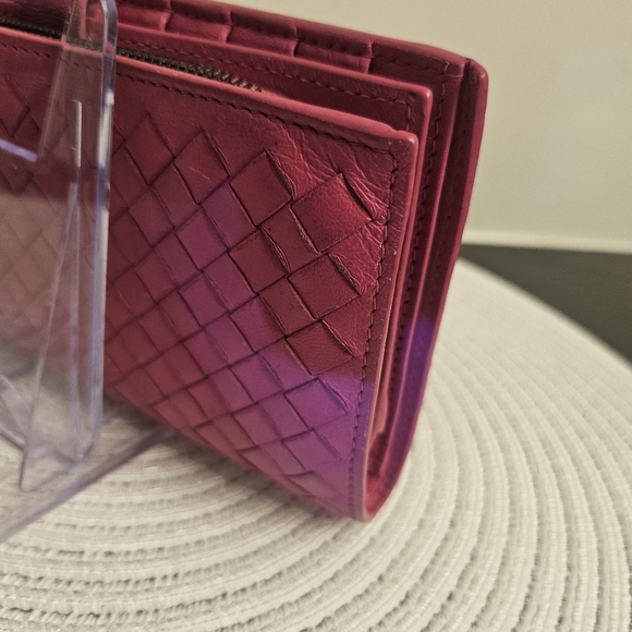 💗 Bottega Veneta Intrecciato Leather Long Wallet | Made in Italy - Picture 5 of 13